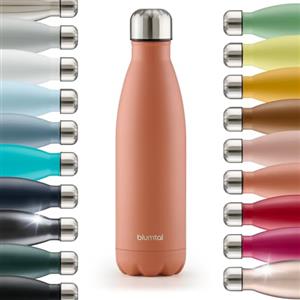 Blumtal® Borraccia termica acciaio inox Charles - borraccia termica 1 litro senza BPA - bottiglia termica a prova di perdite - borraccia 1 litro termica acciaio a doppia parete - pesca