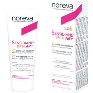 NOREVA SENSIDIANE AR CC Creme 40ml - Trattamento Uniformante SPF30 per Pelli Sensibili con Tecnologia Pure Color HD