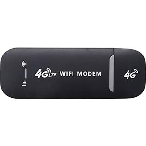 Ksrnsne Modem USB 4G Router WiFi Dongle USB 150 Mbps Slot per Scheda SIM Car Wireless Hotspot Pocket Mobile WiFi