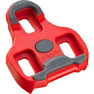 Look Tacchette Keo Grip Rosso - Antiscivolo, 9° Libertà Angolare, Compatibili con Scarpe da Corsa