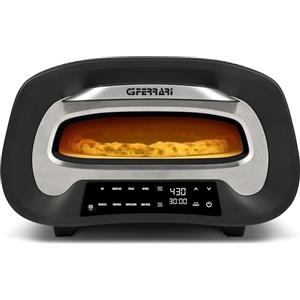 G3 Ferrari Forno per Pizza Elettrico Potenza 1700 Watt Temperatura max 430° ø 32,5 cm colore Nero - Pronto Pizza 2 minuti G1018600