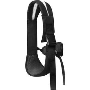 mongtsamz Fascia Porta Bebe, Regolabile Fascia per Marsupio Traspirante Marsupio Neonato per Neonati e Bambini Da 3 a 36 Mesi Multifunzionale Fascia Porta Bambino Fino 25 KG, 1 Pezzi, Nero