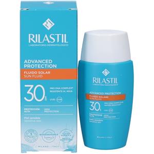 Rilastil Fluido Solare Viso SPF30 Advanced Protection 50 ml - Leggero e Idratante