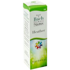GUNA SpA Heather - Fiori di Bach n°14 per Socievolezza ed Empatia - 10 ml