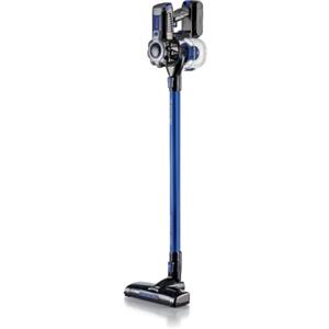 Ariete 2722 22v Lithium - Scopa Elettrica Senza Fili - 3 livelli di Filtrazione - Batteria Li-Ion 2200 mAH - Kit accessori incluso - Blu