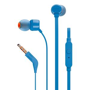 JBL T110BLU AURICOLARE IN-EAR MICROFONO FLAT BLU