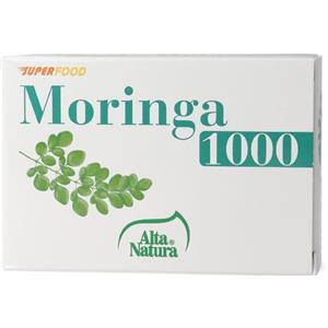 ALTA NATURA-INALME Srl Moringa 1000 45 Compresse - Integratore Alimentare per Funzione Digestiva e Metabolismo dei Lipidi