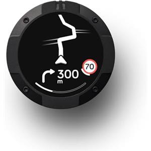 Beeline Moto II - Navigatore GPS da Moto - Schermo Ultra-luminoso | Navigazione, Velocità, Orario Arrivo | Batteria 14 ore, Impermeabile IP67 Antiurto, ricarica USB-C, Aggancio Universale al Manubrio