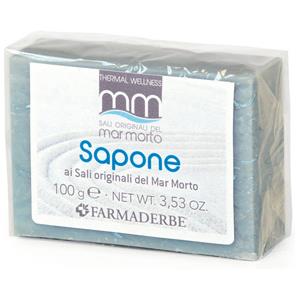 FARMADERBE Srl Sali originali del mar morto sapone 100 g