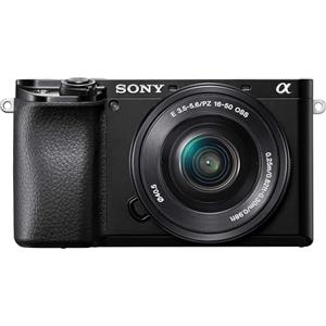 Sony Alpha 6100L - Kit Fotocamera Digitale Mirrorless con Obiettivo Intercambiabile SELP 16-50mm, Sensore APS-C, Video 4K, Real Time Eye AF, Real Time Tracking, ILCE6100B + SELP1650, Nero
