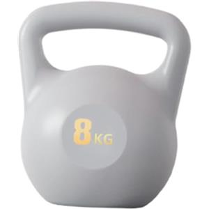 Aymzbd Kettlebell Riempito d'Acqua per Allenamento a Casa E Pilates, Grigio 8 kg