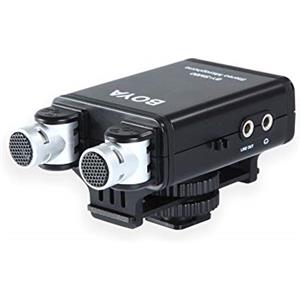 Boya SM80-BY-Microfono Stereo per fotocamera DSLR