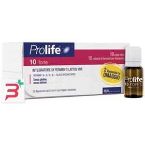 ZETA FARMACEUTICI SPA PROLIFE 10 FORTE 12 FLACONCINI DA 8 ML
