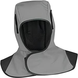 Perfeclan Maschere E Caschi Da Saldatura Cappuccio Di Saldatura Protettivo Completo Lavabile Regolabile Ignifugo Riutilizzabile Antipolvere per Saldatore Saldatura Maschera a Pieno Facciale, Grigio