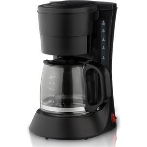 Irishom Macchina per caffè elettrica Macchina per caffè Americano con caffettiera da 600 ml/20,3 Once Macchina per caffè Espresso 600 W Caffettiera riscaldante