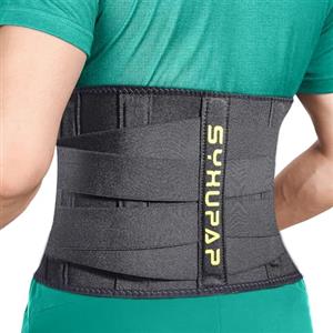 SYXUPAP Fascia Lombare Posturale Uomo Donna, Regolazione della Fascia Schiena per Uomini e Donne, Posturale Cintura Lombare Utilizzare per Sport, L