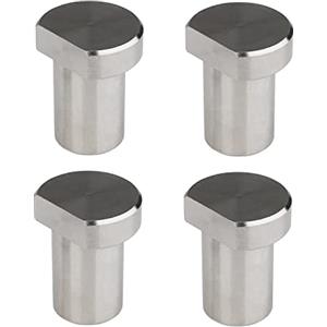 JReHuiG 4 pezzi Morsetto di Banco Posizionamento da Tavolo, Adatto per Fori per Cani da 20 mm, Morsetti da Banco Lavoro in Acciaio Inox, Cani da Banco da Lavoro per Tavolo da Lavoro t Track