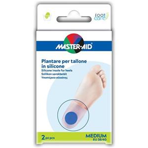Master-Aid Foot Care - Plantare per Tallone in Silicone Taglia m, 2plantari