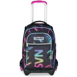 ZAINO TROLLEY SEVEN JACK 3 RUOTE OPTICAL SHADE GIRL