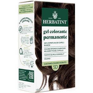 Herbatint Gel Colorante Permanente 5d Castano Chiaro Dorato 170ml
