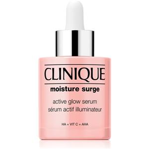 Clinique Moisture Surge Active Glow Serum 30 ml - Siero Idratante e Illuminante con Acido Ialuronico e Vitamina C