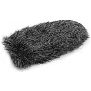 Rankomu Parabrezza peloso per microfono sulla fotocamera, compatibile con Rode VideoMic GO & TAKSTAR SGC-598, copertura parabrezza per microfoni