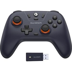 GameSir Nova Lite Controller Wireless PC & Switch, Effetto Hall (Viola) | Connettività Tri-mode, Gamepad joystick per PC Windows/ Switch/ Stem/ Android, grilletto ad effetto Hall, DualVibration,Turbo
