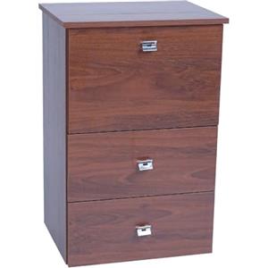 Liberoshopping Mobile ASSE da Stiro a Scomparsa con Ruote Multiuso Pratico con 2 cassetti e 1 Anta(noce)