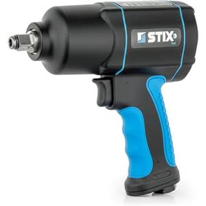 Stix Automotive Equipment Avvitatore ad impulsi pneumatico 1/2 - coppia 1700Nm - connessione all'aria 1/4 - Chiave ad impulsi - chiave pneumatico - Chiave a percussione