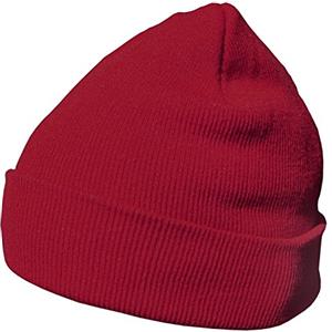DonDon Berretto Uomo Berretto Donna Beretto Invernale Beanie Design Classico rojo de bordeaux