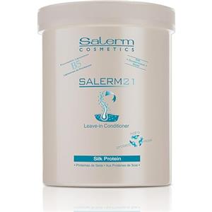 Salerm 21 Silk Protein Leave-In Conditioner 1000 ml - Balsamo idratante per tutti i tipi di capelli