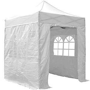 AIRWAVE EX26032 Essential - Gazebo Pop-up con Lati, 2 x 2 m, Colore: Bianco