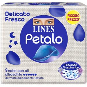 LINES Petalo Blu Notte 9pz: Assorbenti di Alta Qualità - LINES - 978847123