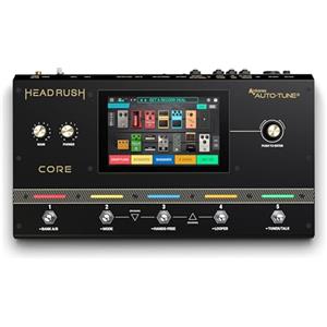 HeadRush Core - Pedaliera Multieffetto e amp-modeler per chitarra e voce con Cloning, Looper, Antares Auto-Tune, Wi-Fi, Touchscreen, Bluetooth
