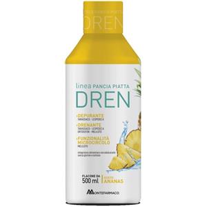 Montefarmaco OTC Pancia Piatta Dren Integratore Drenante Gusto Ananas 500 ml