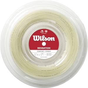 Wilson Sensation Manico da Racchetta Unisex - Adulto, 16 200 M Reel, Naturale