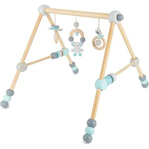 Bieco | bambini Palestrina neonato legno | palestra neonati | palestrina neonato montessori | tappeto sensoriale bambini | giocattoli legno neonati| giochi legno neonati | giocattoli legno neonati