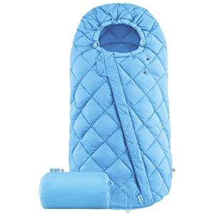 CYBEX Gold Sacco a Pelo Snøgga 2, Per Passeggini, Per Bambini da 6 Mesi a 3 Anni, TOG 4, Beach Blue (Blu)