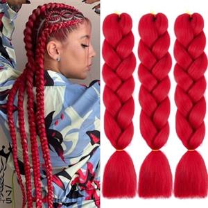 jooceebaby Rosso Extension Per Treccine Africane 24