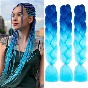 jooceebaby Blu Reale/Azzurro Cielo Extension Per Treccine Africane 24