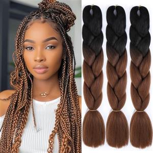 jooceebaby Nero/Rame Extension Per Treccine Africane 24