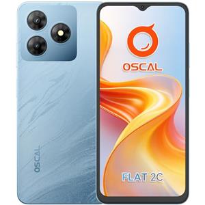 OSCAL Flat 2C Smartphone Android 14, 6GB+64GB/2TB-TF, Octa Core, 6.56