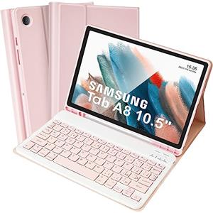 SOPPY Custodia per Tastiera Samsung Galaxy Tab A8, Italiano QWERTY, Custodia con Tastiera Rimovibile per Samsung Galaxy Tab A8 10,5