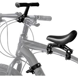 HIULLEN Seggiolino Anteriore Bici per Bambini, Seggiolino per Mountain Bike con Manubrio e Pedali, Seggiolino Bici per Bambini dai 2 ai 6 Anni, Sedile Anteriore per Bicicletta Mountain Bike