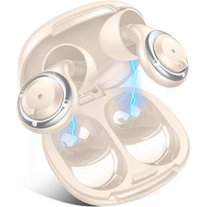 IDE11 Tappi Orecchie per Dormire con 3 Livelli Regolabili (17dB-35dB) - Tappi Orecchie Riutilizzabili in Silicone con Design Magnetico - Ideali per Russare, Dormire su un Fianco, Lavoro e Viaggi - Cachi