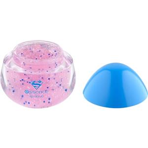 essence Superman scrub labbra, con vitamine, naturale (11g)