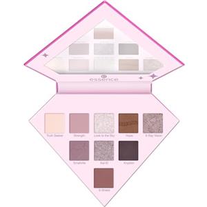 essence Superman palette di ombretti, lunga durata, Ultra pigmentato, risultato istantaneo, brillante, colore intenso (7g)