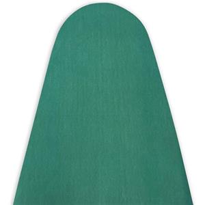 TUOLON Copriasse da Stiro Made in Italy 60 x 140 cm Universale per Ferri a Vapore Pratico e Morbido Copri ASSE da Stiro Telo con Elastico Copertina - Verde