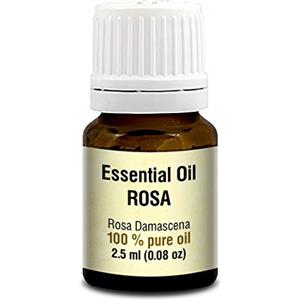 AROMATIKA trust the power of nature Olio Essenziale di Rosa 2,5 ml - Rosa Damascena - Bulgaria - Naturale e Puro 100% - Olio per la Cura del Corpo - Profumi per la Casa - Aromaterapia - Calma - Relax - Rose Essential Oil
