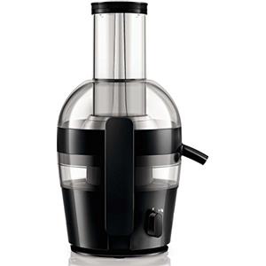 Philips Domestic Appliances Philips HR1855/70 Viva Colection Centrifuga, 800 W, 2 l, Tecnologia QuickClean, Nero